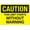 Warning Sign 4, variant on Warning Sign Caution This Unit Starts Without Warning - 8"x12" Metal Safety Alert Sign for Industrial Machinery Automated Equipment