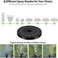 thumbnail image 4 of Solar fountain Solar powered Fountain water fountain LED / Water pump-, 4 of 5
