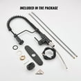 thumbnail image 4 of CASAINC Single Handle Kitchen Faucet with Pull Out Sprayer, Deck Mounted, Matte Black, 4 of 4