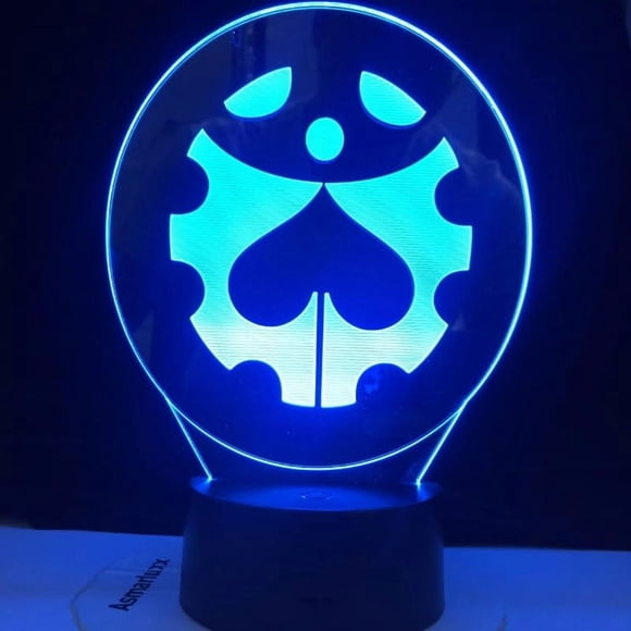 Lámpara 3D LED de Noche JoJo Bizarre Adventure CJTXYD