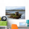 thumbnail image 1 of Castle Stalker Loch Linnhe Wall Mural by Wallmonkeys Peel and Stick Graphic (36 in W x 24 in H) WM342833, 1 of 4