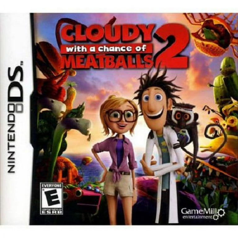 Cloudy Chance Meatballs 2 Game Mill Nintendo DS 83465609009