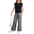 thumbnail image 1 of Camiseta sin mangas Outfit Arshiner de verano de 2 piezas para niñas, 1 of 7