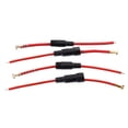 thumbnail image 2 of 10pcs 5x20mm Inline Fuse Holder Fast-Blow Screw Type Fuse Holder with 22AWG Wire, 2 of 11