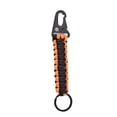 thumbnail image 4 of llavero de Paracord Speravity 7 hebras negro y naranja 5piezas, 4 of 5