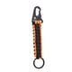 thumbnail image 2 of Scienceny LLavero de Paracord, mosquetón extraíble para exteriores, llavero de emergencia de supervivencia, cuerda, colgante portátil, cordón Herramientas eléctricas negro y naranja, 2 of 6
