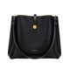 thumbnail image 1 of Bolso de mano Choles de piel auténtica para mujer, moda negra, 1 of 6