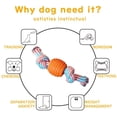 thumbnail image 5 of Dog Toy Rope, Interactive Chew Toy, Made Of Natural Cotton Non-Toxic And Odorless Robust Better, 5 of 5