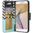 thumbnail image 3 of Design Wallet Stand Case for Samsung Galaxy J7 [J7 Perx, J7 Sky Pro, J7 V] (2017) Perfect Fit, 3 of 4