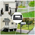 thumbnail image 6 of 12 Pack Post Base Cover, 4.5x3.25 (Internal Size 1.5x2.5) Split Style Post Skirt, Porch Column Wrap for Post Fence Deck Cable Railing Baluster Stair Rails, Black, 6 of 6