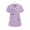 Purple, variant on Yotami Womens V-Neck Scrub Top Short Sleeve Fashion Plus Size Tops with Pocket Solid Color Tops for Nursing, Green, S