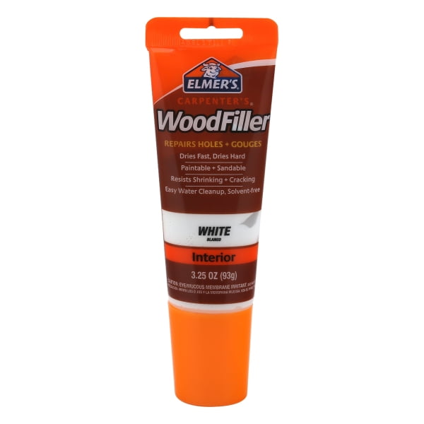 Elmer's Carpenter's Wood Filler, White, 3.25Ounce