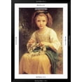 thumbnail image 5 of Art.com A Young Girl Braids a Garland Crown of Flowers Art Print by William Adolphe Bouguereau, Black Frame Wall Art, 32" x 44", 5 of 5