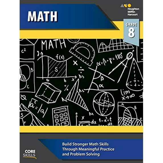 Pre-Owned Core Skills Mathematics Workbook Grade 8 (Paperback) 0544268261 9780544268265
