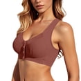 thumbnail image 1 of Underwire Bra For Older Women Bras For Seniors Front Closure Comfortable Convenient Brassiere, 1 of 4