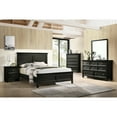 thumbnail image 7 of New Classic Furniture Tamarack Solid Wood 2-Drawer Nightstand in Black, 7 of 7