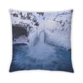 thumbnail image 2 of Ahgly Company Color Focus Blue Indoor Throw Pillow, 18 inch by 18 inch, 2 of 6