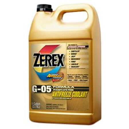 E24 Coolant - Zerex G-05 Antifreeze/Coolant, Ready to Use - 1gal (ZXG05RU1)
