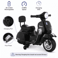 thumbnail image 5 of LAZY BUDDY Licensed Vespa Kids Electric Scooter, 6V Toddler Ride on Motorcycle, Battery Powered Ride-ons for Little Boys Girls, 5 of 10