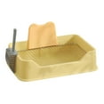 thumbnail image 4 of DOLITY Dog Toilet for Small Dogs Puppy Potty Tray Pet Accessories Pet Litter Pan Indoor yellow, 4 of 8