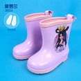 thumbnail image 1 of Dibujos animados de Disney princesa serie niños niña bebé alumnos zapatos de lluvia lindos zapatos de lluvia de dibujos animados Boots190-Insole 18,5 CM Gao Jinjia LED, 1 of 2
