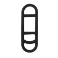 thumbnail image 1 of Waterproof Bike Bicycle LED Taillight Safety Warning Light Brake Lamp USB Fast Charging, 1 of 2