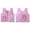 A-1236Light Pink, variant on MEZZALL Girls Swimwear Toddler Flotation Vest With Prints For Beach And Pool Lightweight Buoyancy Aid Tropical Vacation Beachwear Relaxed Fit / 1-5 Years