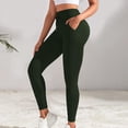 thumbnail image 2 of Seductiva Womens Yoga Sweatpants Women Yoga Pants with Pockets High Waisted Drawstring Workout Leggings Stretch Scrunch Tummy Tights Workout Comfy, 2 of 5