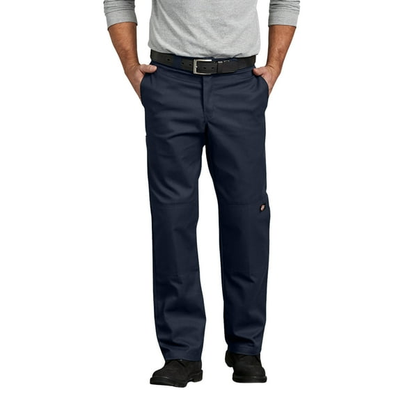 Mens Flex Regular Straight Fit Double Knee Work Pant