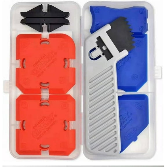 Silicone Caulking Tool Kit:11Pcs Professional Caulking Tool Kit with Caulk Remover Tool and Scraper Tool, Silicone Caulking Tool for Sink, Toilet, Tile, Tool Set