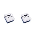 thumbnail image 4 of Minnieouse Caja de almacenamiento para collares, organizador de brazaletes, broche de reloj, soporte de joyería, organizador de pendientes para Blanco azul 2Conjunto, 4 of 6