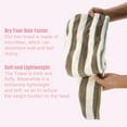 thumbnail image 4 of Unique Bargains 3Pcs Hair Drying Towel Dry Cap Lightweight Strong Absorbent for After Bath Drying Hair Pink White Brown, 4 of 7