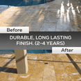 thumbnail image 6 of DOMINATOR Stone Plus Gloss Satin Stone Sealer, Clay Brick Sealer, Acrylic Water Based, 1 gal, 6 of 11