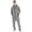 A-Grey1189, variant on XIAOCHA Solid Onesie For Men Pocket Hooded Long Jumpsuit Nightwear
