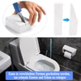 thumbnail image 3 of Bewildely 4x limpiador de anillos de agua dura para inodoro, piedra pómez fácil y eficaz para limpieza con mango Suministros de limpieza para el hogar Blanco+4 piezas, 3 of 6