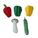 thumbnail image 4 of 5 piezas de a 1/6, muñeca vegetal, accesorios de cocina, kits de decoración, 4 of 9