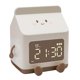thumbnail image 5 of Despertador para dormitorio, reloj de cabecera, juego de 3 alarmas, temporizador de de dibujos animados silencioso, reloj de , MARRÓN Marrón Sunnimix Despertadores digitales, 5 of 8