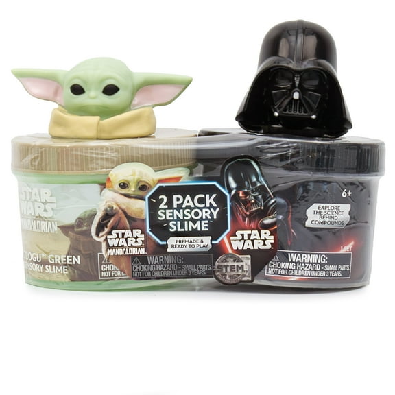 STAR WARSâ„¢ 2-Pack Sensory Slime, Grogu & Darth Vader