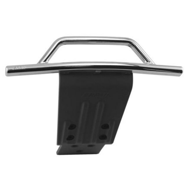 Pare-chocs avant et Plaque Antidérapante pour Traxxas Slash 4 x 4 - chrome-Gris