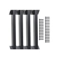 thumbnail image 3 of Soportes de soporte en ángulo de , kit de pérgola, soportes de conexión resistentes para cenadores, patios, pérgolas y cabañas de madera. 4 piezas, 3 of 8