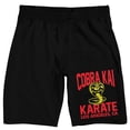 thumbnail image 7 of Cobra Kai Los Angeles, CA Men's Black Sleep Shorts-Small, 7 of 7