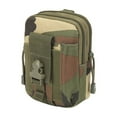 thumbnail image 1 of Xihbxyly Riñonera Militar para Exteriores, Diseño Compacto Tipo Molle, Correa Ajustable, Tejido 800D Resistente, Equipo Versátil para Deportes Al Aire Libre, Viajes y Trabajo, Tamaño 16 X 12 X 5 Cm., 1 of 5