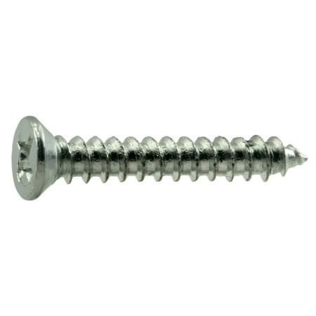 

#4 x 3/4 Zinc Plated Steel Phillips Flat Head Wood Screws