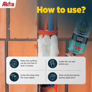 Akfix 895 Mouse & Pest Barrier Expanding Foam Sealant, 12 oz - 2 Pack