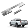 thumbnail image 2 of Car Chrome ABS Rear Trunk Gate Door Handle Bowl Cover Trim for Triton L200 2019 2020 2021,2 x Rear Handle Tail Gate Cover,Silver, 2 of 5