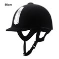 thumbnail image 3 of xinxixnxx 1/2/3 Lightweight Velvet For Horse Riding Maximum Protection With Style Black 56cm 1 Pc, 3 of 6