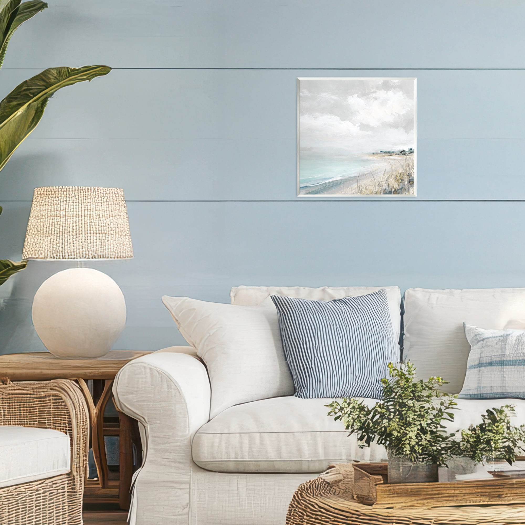 Stupell Industries Coastal Morning By The Dunes Wall Plaque Art, design by Carol Robinson