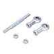 thumbnail image 2 of Kit De Barra De Acoplamiento De Dirección, Rótula M8, Metal Resistente, Duradero, Resistente Al Desgaste Para Mini Niños Eléctricos ATV Go Kart Quad Dirt Pit Bike ANGGREK Otros, 2 of 8