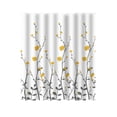 thumbnail image 2 of EGNMCR Shower Curtain Shower Curtain Floral Patterns Printed Decoration Partition Cloth Water Repellent Shower Curtain Hooks With Hooks Easily Install Shower Curtain 71x71'' polyester Shower Curtain, 2 of 7