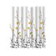 thumbnail image 2 of Shower Curtain Floral Patterns Printed Decoration Partition Cloth Water Repellent Shower Curtain Hooks With Hooks Easily Install Shower Curtain 71x71'', 2 of 7